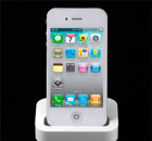 Dock Station ��� iPhone 4, 4S white