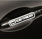 Slide to unlock sticker